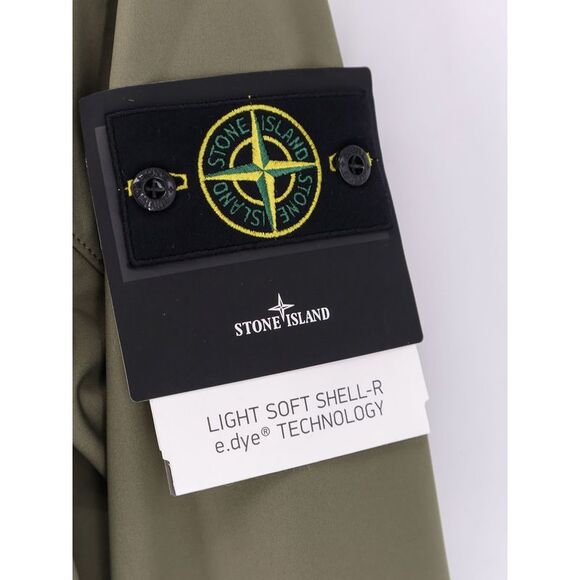 Stone Island Men Light Soft Shell-R E.Dyeâ® Technology Jacket